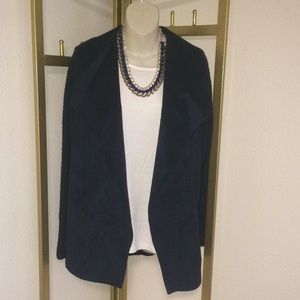 Dressbarn Navy Cardigan Sweater